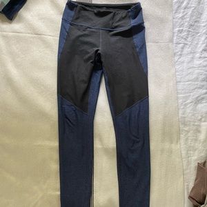Outdoor Voices full length two-tone legging